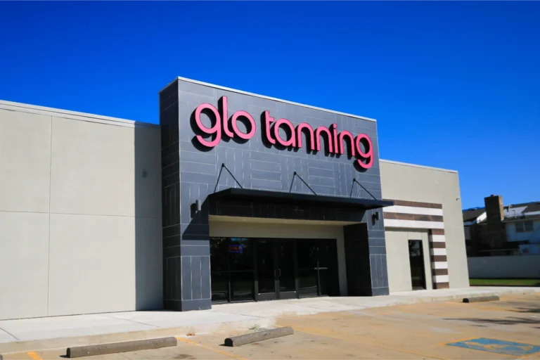 Glo Tanning storefront at Shawnee, OK.